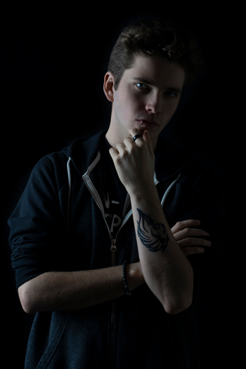 Retrato en estudio